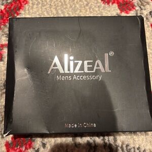 New Alizeal Men's Tie Set in Champagne